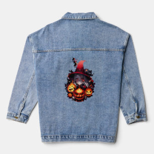 Kürbisweiher-T - Shirt Jeansjacke
