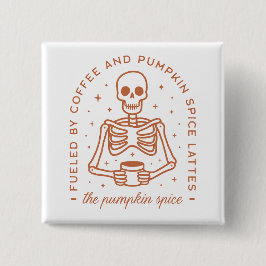 Kürbiswürfelliebhaber Button