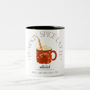 Kürbiswürzlerin Zweifarbige Tasse