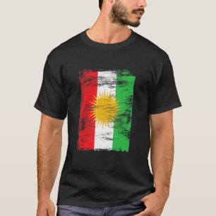 Kurden Kurdistan Newroz Kurdi Flag Ihre Biji Kurdi T-Shirt