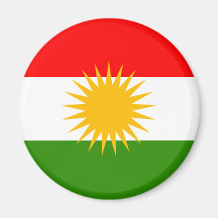 Kurdische Flagge Magnet