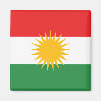 kurdisches Flaggenmagnet Magnet