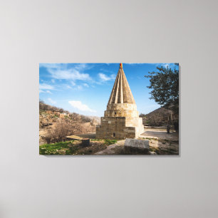Kurdisches Tempel-Gebäude Leinwanddruck