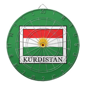 Kurdistan Dartscheibe