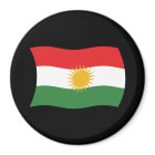 Kurdistan-Flagge-Magnet