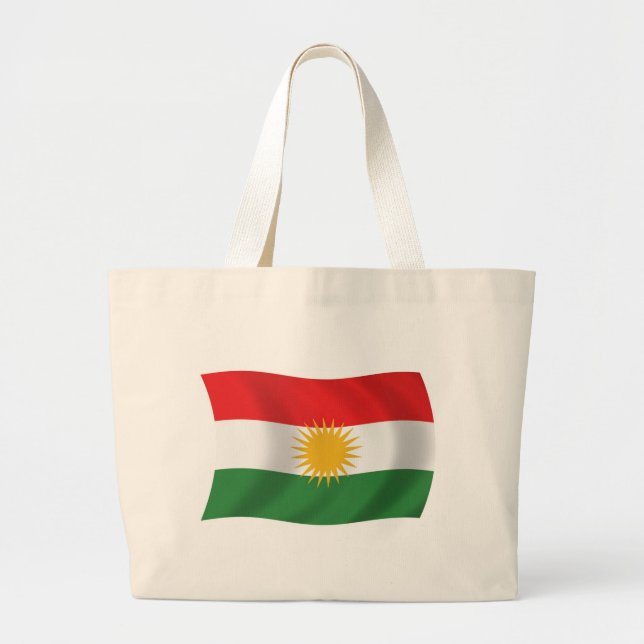 Kurdistan-Flagge Tragetasche (Vorne)
