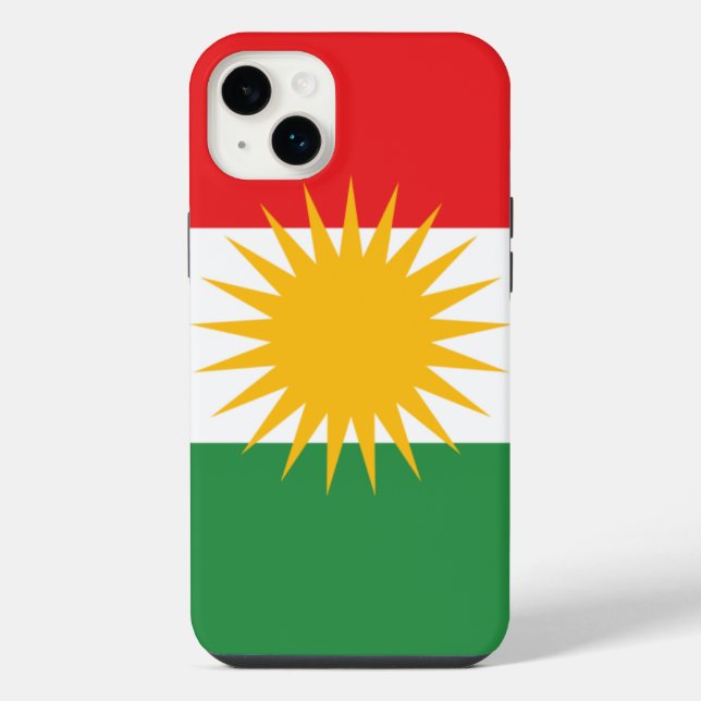Kurdistan iPhone Hülle (Rückseite)
