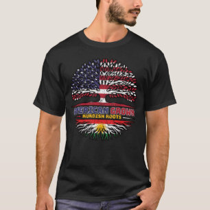Kurdistan Kurdisch USA USA Vereinigte Staaten Tr T-Shirt