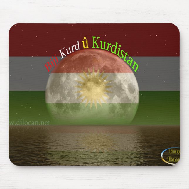 Kurdistan Mousepad (Vorne)