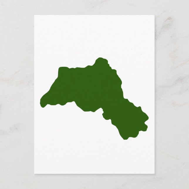 Kurdistan Postkarte (Vorderseite)