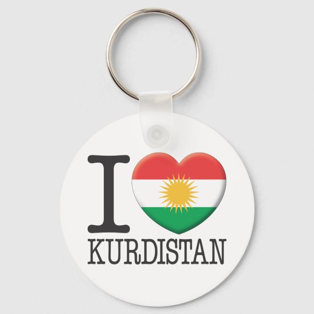 Kurdistan Schlüsselanhänger (Vorderseite)