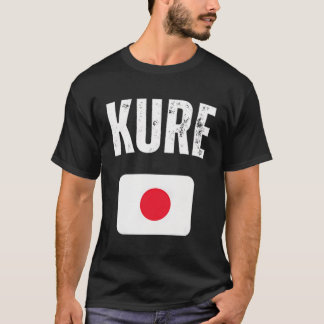 Kure Japan Flag Travel Souvenir Japanisch T-Shirt