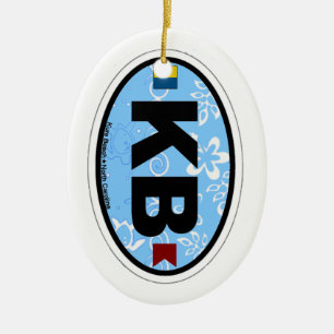 Kure Strand Keramik Ornament