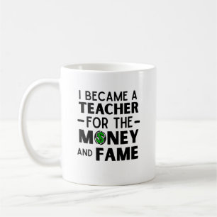 kuriose Lehrerin Zitat ich wurde Lehrerin Kaffeetasse