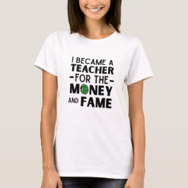 kuriose Lehrerin Zitat ich wurde Lehrerin T-Shirt