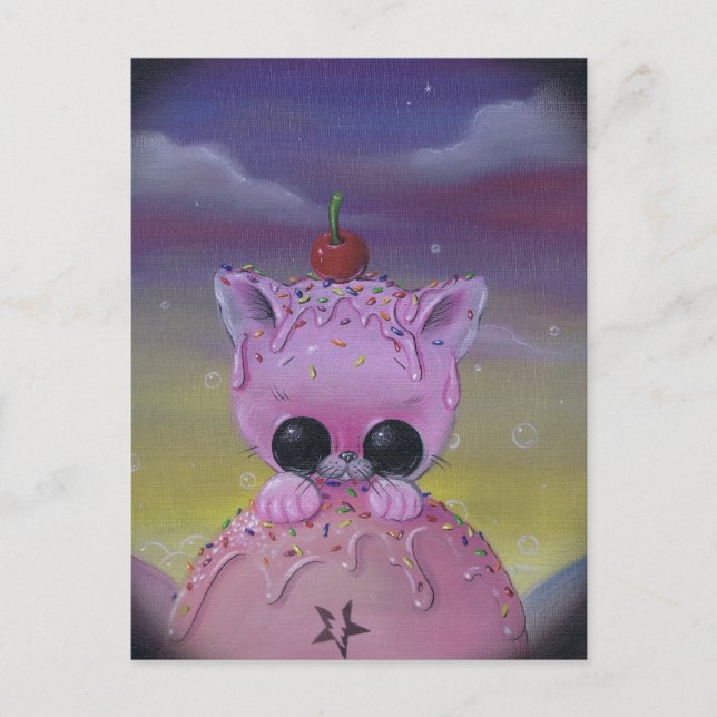 kuriose Postkarte (Vorderseite)