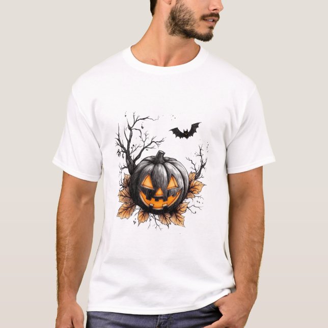 Kuriosität: Kürbis T-Shirt (Vorderseite)