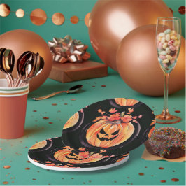 Kürkin Halloween Art Pappteller