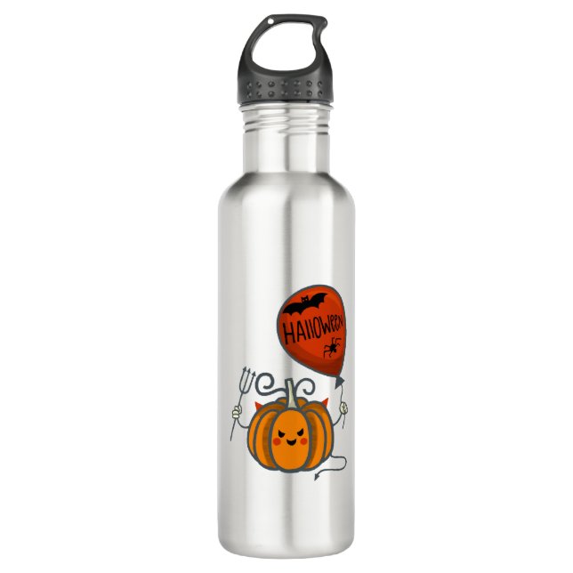 Kürkin Halloween Edelstahlflasche (Vorderseite)