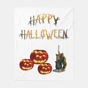 Kürkin Halloween Fleecedecke