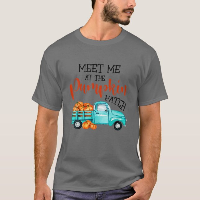 Kürkin Halloween | Funny Carved Pumpkins Geschenk T-Shirt (Vorderseite)