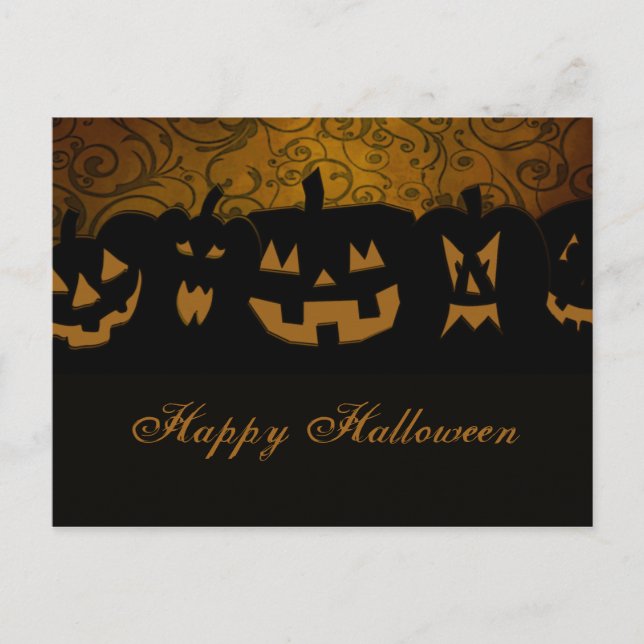 Kürkin Halloween Postkarte (Vorderseite)