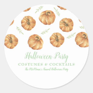 Kürkin Halloween Runder Aufkleber