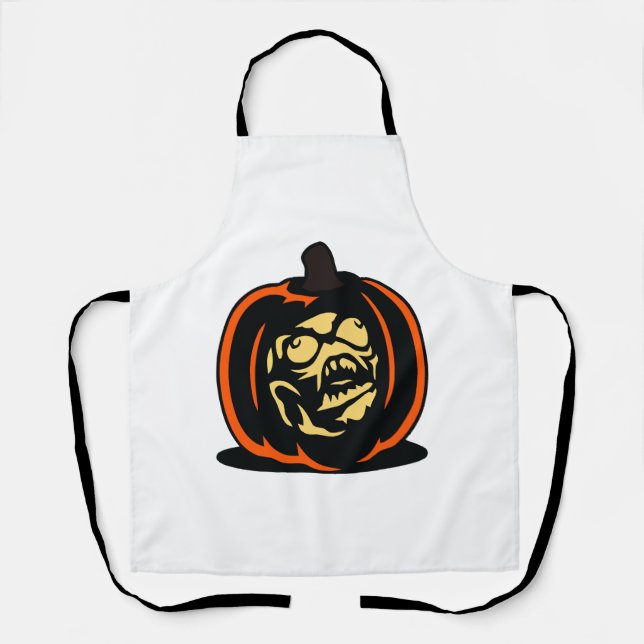 Kürkin Halloween Schürze (Vorderseite)