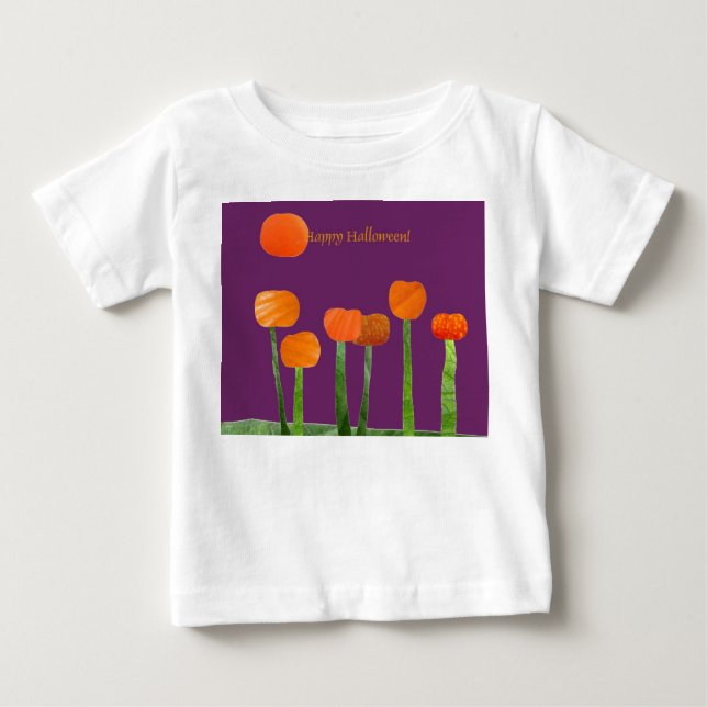Kürkin-Patch Halloween-Shirt Baby T-shirt (Vorderseite)