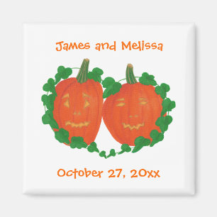 Kürme in Halloween-Hochzeitsmagneten der Liebe Magnet