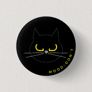 Kuro Catto Abzeichen - Stimmung: Don't Button
