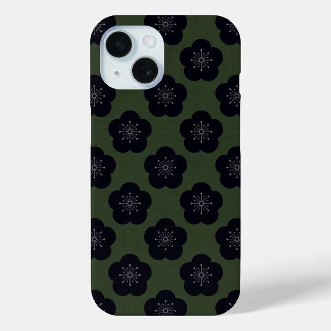 KURO UME - Bold-Khaki Case-Mate iPhone Hülle (Rückseite)