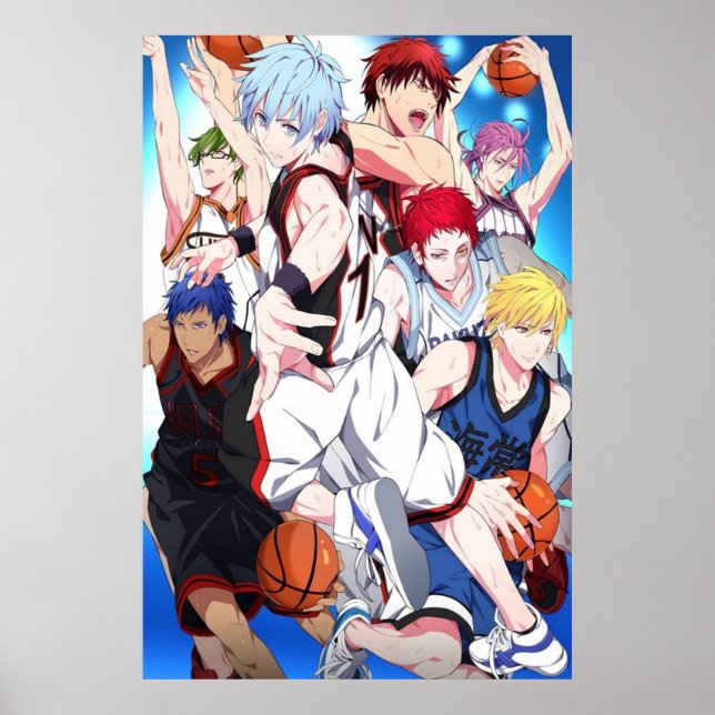Kurokos Basketball Tv Show Poster (Vorne)