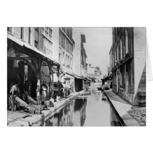 Kurs der Bievre in Paris