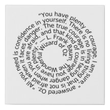 Kursangebot in Leinwand verpackt