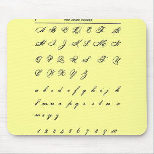 Kursivbriefe Mousepad