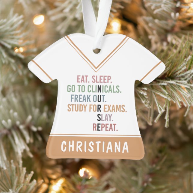 Kursschüler Future Nurse RN Geschenke Ornament (Baum)