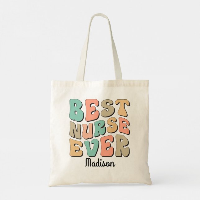 Kursschüler Future Nurse RN Geschenke Tragetasche (Rückseite)