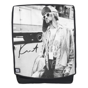Kurt Cobainschwarzweiss-Rucksack Rucksack