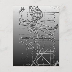 Kurukulla Sketch Postcard Postkarte