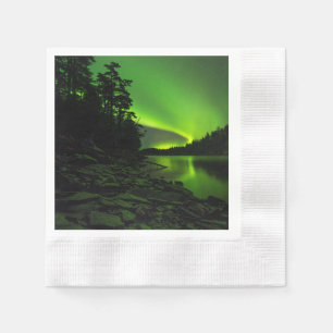 Kurven der Aurora Serviette