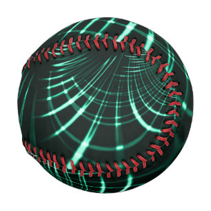 Kurven in Kombination von Dschungelgrün und Neo-Mi Baseball