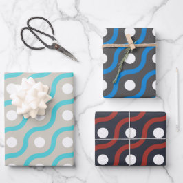 Kurven mit Kurven Geschenkpapier Set