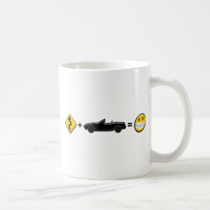 Kurven + MX5 = Spaß Kaffeetasse