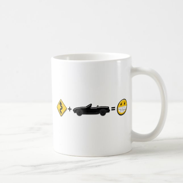 Kurven + MX5 = Spaß Kaffeetasse (Rechts)