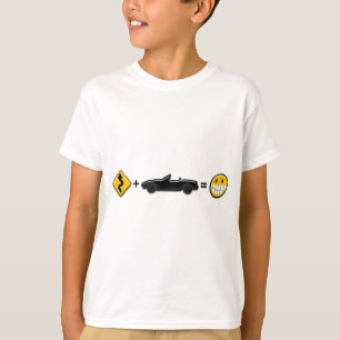 Kurven + MX5 = Spaß T-Shirt