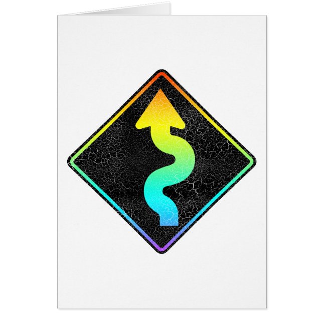 kurvenförmige Straße vor der Straße (Vorne)