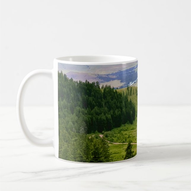 Kurvenreiche Straße Kaffeetasse (Links)