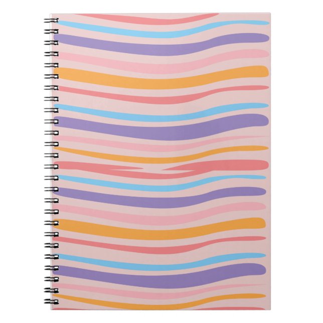 Kurves Notebook Notizblock (Vorderseite)