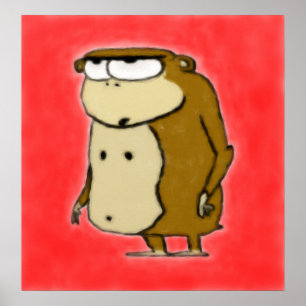 Kurz n' Portable Primat Poster